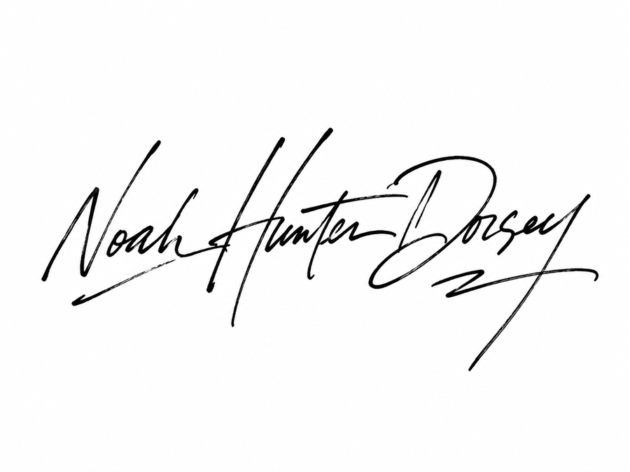 Noah Hunter Dorsey signature